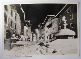 ALLEMAGNE - BAVIERE - BERCHTESGADEN - Winternacht Am Marktbrunnen - Berchtesgaden