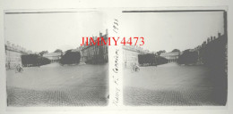 NANCY En 1933 - Place Carrière - Plaque De Verre En Stéréo - Taille 58 X 128 Mlls - Glass Slides