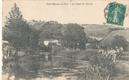 69 // SAINT ROMAIN EN GIER     Le Canal De Givors   / Pêcheurs / Pêche - Autres & Non Classés