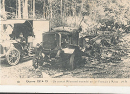 62 // Un Convoi Allemand Incendié Par Les Français à ARRAS / GUERRE 1914 1915 / MILITARIA - Arras