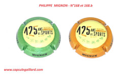 2 Capsules De Champagne - PIERRE MIGNON N°168 Et 168.b - Collections