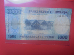 RWANDA 1000 Francs 2008 Circuler (B.33) - Rwanda