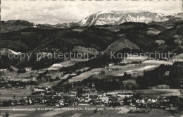 71543876 Krieglach Steiermark Gesamtansicht Waldheimat Muerztal Mit Alpenpanoram - Autres & Non Classés