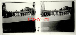 NANCY En 1933 - Place Stanislas - Plaque De Verre En Stéréo - Taille 58 X 128 Mlls - Glass Slides