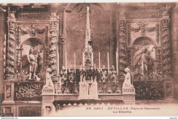 M15- 82) AUVILLAR (TARN ET GARONNE) LE RETABLE - (2 SCANS) - Auvillar