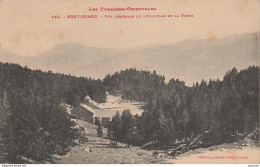 M13-66) FONT ROMEU (PYRENEES ORIENTALES) VUE GENERALE DE L'ERMITAGE ET LA FORET - (LABOUCHE , TOULOUSE - 2 SCANS) - Sonstige & Ohne Zuordnung