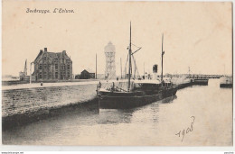 M12- ZEEBRUGGE - L 'ECLUSE   - (BATEAU - PENICHE - 2 SCANS) - Zeebrugge