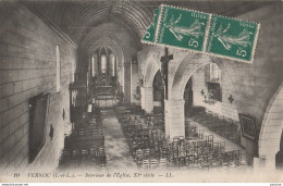 M10-37) VERNOU (INDRE ET LOIRE) INTERIEUR DE L'EGLISE - Sonstige & Ohne Zuordnung