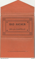 M9- BAD  AACHEN - AIX LA CHAPELLE - CARNET DEPLIANT COMPLET DE 12 CPA  - (TOUS LES  SCANS) - Aachen