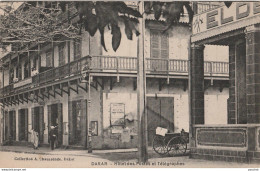 M7- DAKAR - HOTEL DES POSTES ET TELEGRAPHES  - (2 SCANS)  - Sénégal