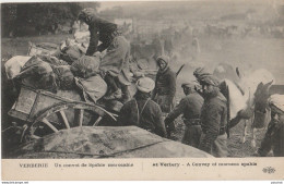 M4- VERBERIE (OISE) UN CONVOI DE SPAHIS MAROCAINS - (WW1 - 2 SCANS) - Verberie