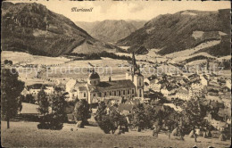 71543864 Mariazell Steiermark Teilansicht Mit Basilika Alpenpanorama Mariazell - Sonstige & Ohne Zuordnung