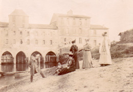 Photographie Photo Amateur Vintage Snapshot Mode Fashion Chapeau Groupe - Anonyme Personen