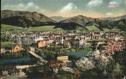 71543794 Leoben Gesamtansicht Mit Alpenpanorama Mur Bruecke Leoben - Autres & Non Classés