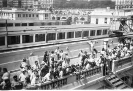 Photographie Photo Amateur Vintage Snapshot Algérie Alger Port - Afrique