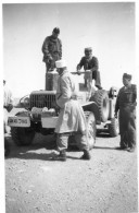 Photographie Photo Amateur Vintage Snapshot Algérie Ghardaia El Galia Militaire - Krieg, Militär