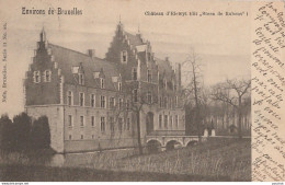 N23- ENVIRONS DE BRUXELLES - CHATEAU D'ELEWYT (DIT "STEEN  DE RUBENS")  - (OBLITERATION DE 1902 - 2 SCANS) - Zemst