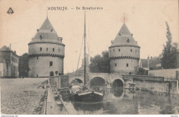 N24- KORTRIJK - DE BROELTORENS - (BATEAU - PENICHE - 2 SCANS) - Kortrijk