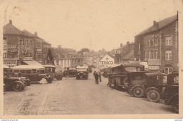 N24- BEAURAING - PLACE ST ROCH - LES AUTOCARS DES PELERINS - PUBLICITE TEXACO -  2 SCANS) - Beauraing