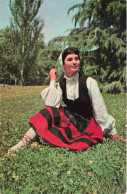 FOLKLORE - Costumes - Muchacha Gallega - Colorisé - Carte Postale - Kostums