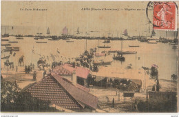 N15-33) ARES (BASSIN D'ARCACHON)  REGATES SUR LE BASSIN - (TRES ANIMEE - CARTE TOILEE COULEURS) - Arès