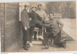 LAGER PUCHHEIM - CAMP DE PRISONNIERS EN ALLEMAGNE - CARTE PHOTO 08/4/16 - PRISONNIERS 166 ET 18 RGT - 2 SCANS - War 1914-18