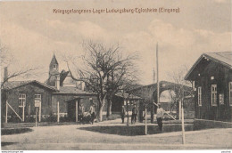 Kriegsgefangenen - Lager Lidwigsburg - Eglosheim Eingang - Camp De Prisonniers  Français + Tampon Sendung Geprüft  - War 1914-18