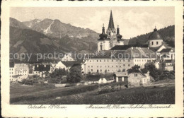 71543719 Mariazell Steiermark Basilika Blick Zum Oetscher Ybbstaler Alpen Mariaz - Sonstige & Ohne Zuordnung