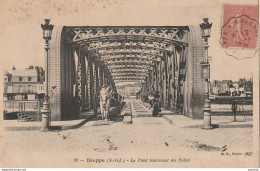 N5-76) DIEPPE - LE PONT TOURNANT DU POLLET  - (ANIMEE - ATTELAGE CHEVAL)   - Dieppe