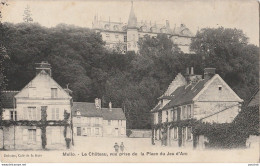 N3-60) MELLO (OISE) LE CHATEAU , VUE PRISE DE LA PLACE DU JEU D' ARC - (ANIMEE - 2 SCANS) - Other & Unclassified