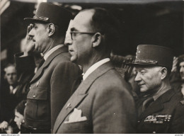 76) ROUEN (AUTHENTIQUE PHOTO 18 X 13) VISITE DU GENERAL  DE GAULLE  - OCTOBRE 1944 - (N° 4 - 2 SCANS) - Rouen