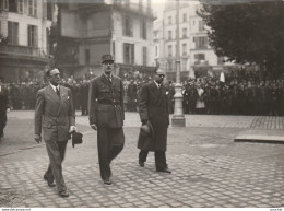 N14-76) ROUEN (AUTHENTIQUE PHOTO 18 X 13) VISITE DU GENERAL  DE GAULLE  - OCTOBRE 1944 - (N°3 - 2 SCANS) - Rouen