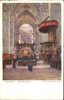 71543716 Mariazell Steiermark Basilika Gnadenaltar Kanzel Kuenstlerkarte Mariaze - Andere & Zonder Classificatie