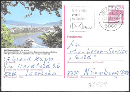 Germania/Germany/Allemagne: Intero, Stationery, Entier, Battello, Boat, Bateau - Boten