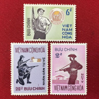 Stamps Vietnam South (Civilian Self-Defence 15/6/1972) -GOOD Stamps- 1set/3pcs - Viêt-Nam