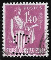 1 04	31	10	N°	371	Perforé	-	CN 271	-	CREDIT  Du  NORD - Used Stamps