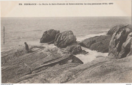 29) PENMARCH - LA ROCHE DE SAINT GUENOLE OU FURENT ENLEVEES LES CINQ PERSONNES (8 OCTOBRE 1870)- (2 SCANS) - Penmarch