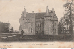 29) ENVIRONS DE ROSCOFF - LE CHATEAU DE KEROUZE - (2 SCANS) - Roscoff