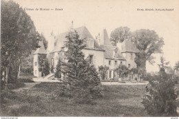 56) AURAY - CHATEAU DE MONCAU - (2 SCANS) - Auray