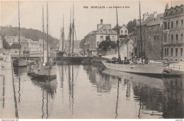 29) MORLAIX - LE BASSIN A FLOT - (BATEAUX - VOILIERS - 2 SCANS) - Morlaix