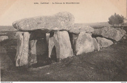 56) CARNAC - LE DOLMEN DE MANE KERIONED - (2 SCANS) - Carnac