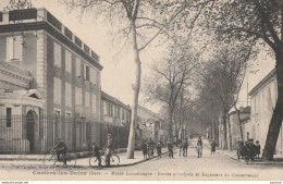 32) CASTERA LES BAINS (GERS) MUSEE LANNELONGUE - ENTREE PRINCIPALE ET LOGEMENT DU CONSERVATEUR  - 2 SCANS - Autres & Non Classés