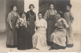 LA GOULETTE - TUNISIE - CARTE PHOTO - 30 JUIN 1911 - GROUPE DE FEMMES - CORRESPONDANCE  POUR LAUZUN   - (2 SCANS) - Tunisia