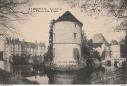 06-77) LA HOUSSAYE - LE CHÂTEAU - LES 3 TOURS  ET LES FOSSES - (2 SCANS) - Sonstige & Ohne Zuordnung
