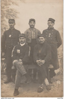 JOSSEN (ALLEMAGNE) LE 8 AOUT 1915 - CARTE PHOTO -  CAMP DE PRISONNIERS DE GUERRE - SOLDATS DU 9EIME ET 88 EIME - 2 SCANS - War 1914-18