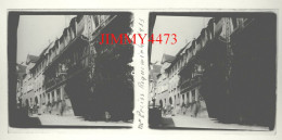 RIQUEWIHR En 1933 (Haut Rhin) - Maison Prciss - Plaque De Verre En Stéréo - Taille 58 X 128 Mlls - Glass Slides