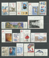 MONACO Année 2007 ** Complète N° 2588/2603 Préoblitéré N° 114 Neufs MNH Luxe C 62.90 € Jahrgang Ano Completo Full Year - Full Years