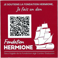 Autocollant / Sticker / Aufkleber : Fondation Hermione - Autocollants