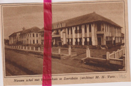 Soerabaia - Nieuwe School - Orig. Knipsel Coupure Tijdschrift Magazine - 1926 - Unclassified