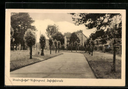 AK Friedrichsthal-Fichtengrund, Bahnhofstrasse  - Autres & Non Classés